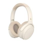 Edifier WH700NB Active Noise Cancelling Headphones - 68H Playtime - AI Call Noise Cancellation - Dual Device Connection - Lightweight & Foldable Design - Fast Charge - Bluetooth 5.3 - Ivory(POWER ON &