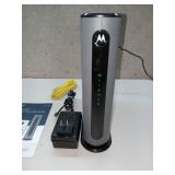 Motorola MG7700 Modem with Built in WiFi | Approved for Comcast Xfinity, Cox, Spectrum | for Plans Up to 800 Mbps | DOCSIS 3.0 + Gig WiFi Router (Renewed) (POWES ON )