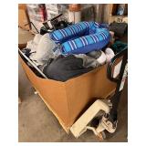 Full Pallet 32– no sales, miscellaneous items, parts, pieces, hardware, etc. Resale items and salvage items. Must come ready to load pallet or unpack. Perfect for Mr. Fix-it types or reselelrs. Must