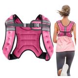 Henkelion Weighted Vest Weight Vest for Men Women Kids Weights Included, Body Weight Vests Adjustable for Running, Training Workout, Jogging, Walking