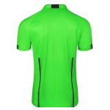 FitsT4 Sports Pro Soccer Referee Jersey Short Sleeve Ref Shirts Green Large