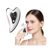 LEYOK Electric Gua Sha Facial Tools   Face Sculpting Tool/Lift Device   Heated & Vibration & Red Light Massager, Anti Aging & Wrinkles, Puffiness, Double Chin, Tension Relief