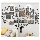 DIY Wall Decor Living Room Family Tree Wall Decor Sticker 3D Picture Frames Collage Wall Decor Living Room Wall Decor