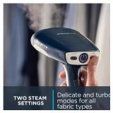 Rowenta, Steamer for Clothes, X Cel Handheld Steamer, 1600 Watts, 40 Second Fast Heat Up, Powerful Continuous or On Demand Steam, 1600 Watts, Navy Blue Clothes Steamer, Travel Must Have, DR8120