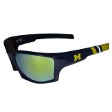 Adult Michigan Wolverines Edge Wrap Sunglasses, Team