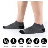 COOVAN 8 Pairs Mens Ankle Socks Low Cut Breathable Socks for Men 8 Pack Casual Socks