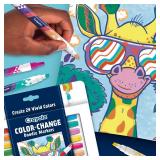 Crayola Color Changing Markers (8ct), Assorted Colors, Markers for Teens, Pair with Adult Coloring Books, Gift for Teens, Nontoxic