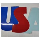 USA Party Decorations, Red Blue Decorations Banner