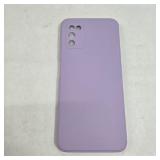 Samsung Galaxy A03S Case Purple, Scratch Resistant with Soft Touch, Slim Thin Phone Cover for Samsung Galaxy A03S