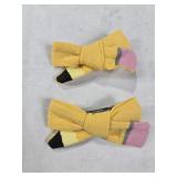 Back to School Hair Bows Clips The Hand Painted Yellow Pencil Bows Clips Hairgrips for First Day of School Kindergarten 1st 2nd 3rd 4th 5th Grade Students Hair Accessories