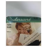 Underscore Nylon 3 Pack Brief Panty 2819813 PASTELS 8