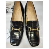 Liz Claiborne Womens Morris Loafers BLACK Size: 9 MEDIUM