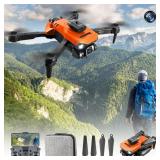 VALSEEL Foldable Drone With Camera HD 1080P Camera FPV Drone For Beginners Gesture Control Obstacle Avoidance Headless Mode WiFi RC Quadcopter