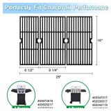 Adviace Grill Replacement Parts for Charbroil Performance 4 Burner 463347017, 463335517, 463377319, 463342119, 463376017, G470-0002-W1, G470-0003-W1, 18ââ Cast Iron Grates, Heat Plates, Burn