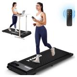 Walking Pad, Walking Pad Treadmill 330 lb Capacity, 3 in 1 Portable Under Desk Treadmill for Home and Office with Remote Control, LED Display (C102 Black) - Retail: $172.79