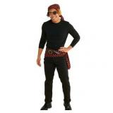 Hyde & Eek Mens Pirate Halloween Costume Accessory Kit One Size Fits Most