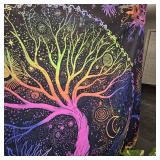 Tree of Life Tapestry Meditation Rug Blanket Wall Hanging Art Home Decor Wall Decor Zen Bohemian Style