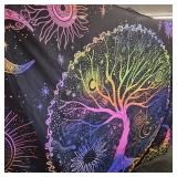 Tree of Life Tapestry Meditation Rug Blanket Wall Hanging Art Home Decor Wall Decor Zen Bohemian Style