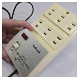 Vintage Calrad Deluxe Power Convenience Center Surge Protector Power Strip Extension Cord