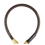 Giraffe Tools Garden Leader Hose 5/8 inch x 2.5ft, Short Water Hose Heavy Duty, Flexible, Lightweight Hybrid Hose with Bend Protection, Male to Female Fittings