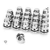 12x1.5 Lug Nuts 20pcs, 12x1.5mm Wheel Lug Nuts Compatible with Toyota Camry Corolla Tacoma Sienna Lexus IS300 LFA CT200h HS250h GS450h, Closed End Mag Seat Lug Nut with Washer, Set of 20