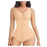 FeelinGirl Fajas Colombianas Tummy Control Shapewear for Women Stage 2 Post Surgery Compression Body Shaper M