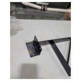 Mofeez Gate Corner Brace Bracket No Sag Kit for Shed Doors Driveway Gates Corral Gates Wood Windows (with Gate Latch)