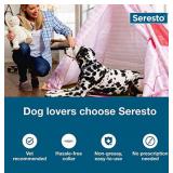 Seresto Large Dog Vet-Recommended Flea & Tick Treatment & Prevention Collar for Dogs Over 18 lbs. | 2-Pack