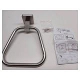 Brushed Nickel Towel Ring for Bathroom, Kitchen Bath Towel Holder Hangers Wall Mount Heavy Duty Stainless Steel