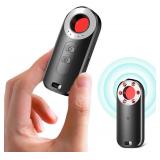 Hidden-Camera-Detectors KIKIJANE Anti-spy Hidden Devices Cameras Bug Detector Anti-thief Eavesdropping Devices Finder RF Scanner Wireless Signal Detector Camera Finder for Travel Home Hotel Airbnb Car