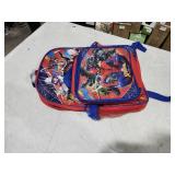 Ruz Spiderman Boys 16 Inch Backpack With Removable Matching Lunch Box Set (Heroes and Villains)