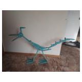 outdoor decor - Roadrunner made from RR spike