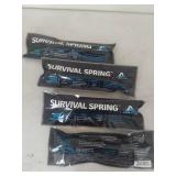 (4) Survival Spring portable water filters