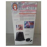 Blue Star light sculpture