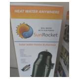 (3) Sun Rocket Solar water heater and thermos