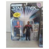 (3) Star Trek Playmates figures- unopened