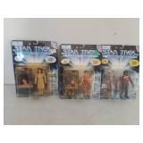 (3) Star Trek Holodeck Series figures- unopened