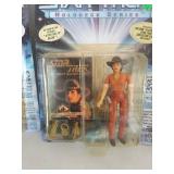 (3) Star Trek Holodeck Series figures- unopened