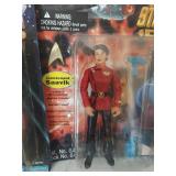 (4) Classic Star Trek movie series figures- unopened