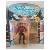 (3) Star Trek figures Next Generation Final Frontier- unopened