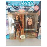 (3)Star Trek figures Next Generation