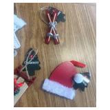 4 Wooden Ornaments