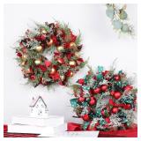 Christmas Wreath, Front Door & Stair Decor