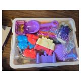 BEIREG Mermaid Sensory Bin Toys, 3lbs Sand Kit