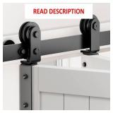 $48 ZEKOO 40" Bifold Sliding Barn Door Track Kit