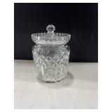 Waterford Crystal lismore biscuit jar with lid