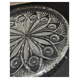 Irena 24 percent lead Crystal cake plate