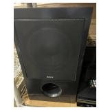 Sony DVD home theater surround sound system with 5 speakers 1 subwoofer and remote