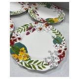 4 World Market 11 inch plates