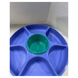 Tupperware 7 compartment veggie tray